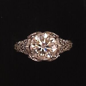 Stunning 3ct Moissanite Ring